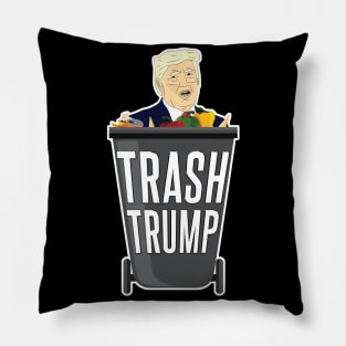 Trash Trump T-Shirt Pillow