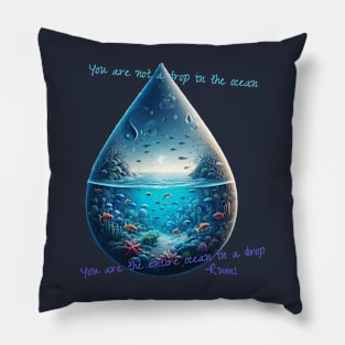 Ocean in a Drop Pillow