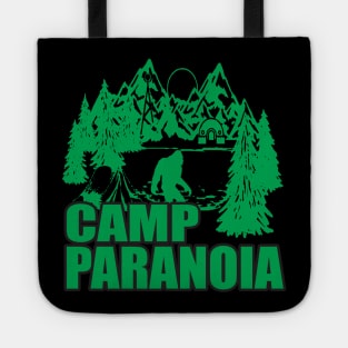 Big Foot Camp Paranoia Camping Gift Tote