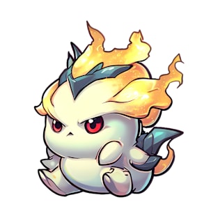 Fire Pet Angry - Made by AI T-Shirt