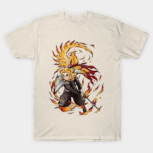 RENGOKU - HASHIRA DO FOGO - DEMON SLAYER - KIMETSU NO YAIBA - TSHIRT FULL