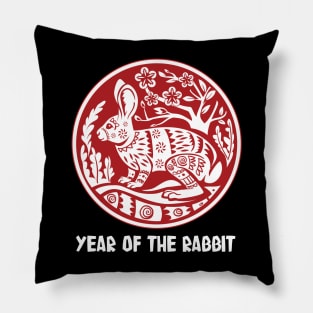 Year of the Rabbit Pillow