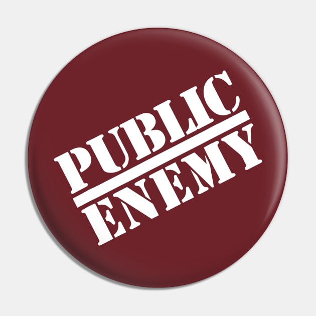 Public Enemy Pin by binding classroom