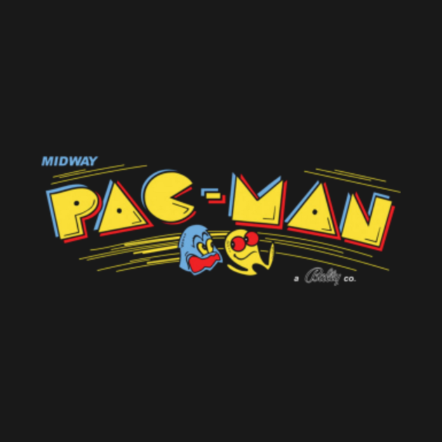 blue pac man logo