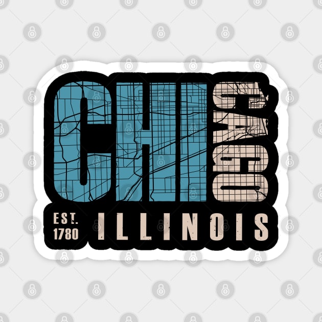 Chicago Magnet by TambuStore