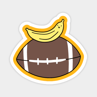 Banana and Football Magnet