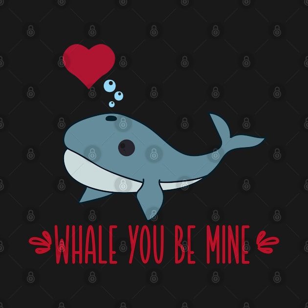 Whale You Be Mine for Valentine's Day Couples by tropicalteesshop