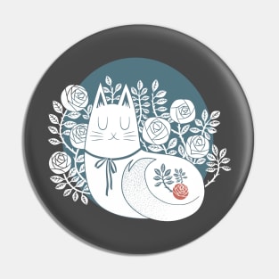 Content cat Pin