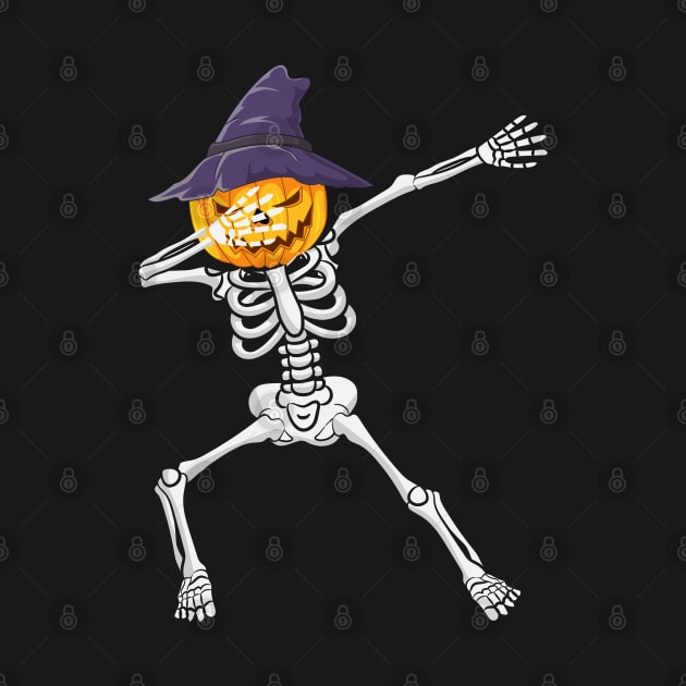 Dancing Skeletons Dabbing Skeleton Dab Boys Girls Halloween by designnas2