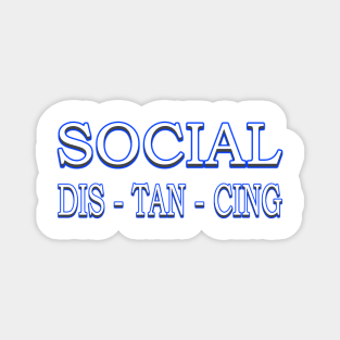 Social Distancing 14 Magnet