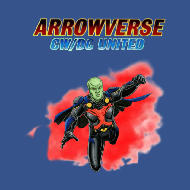 Disover GREEN MARTIAN - Arrowverse Cw - T-Shirt