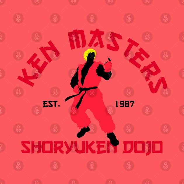 Ken Masters Dojo by carloj1956