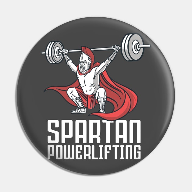 Spartan Powerlifting Pin by HiFi Tees