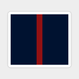 Navy Red Magnet