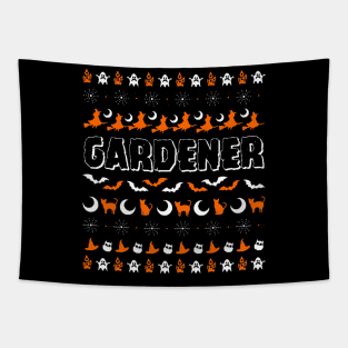 Gardener Ugly Halloween T-shirt Tapestry