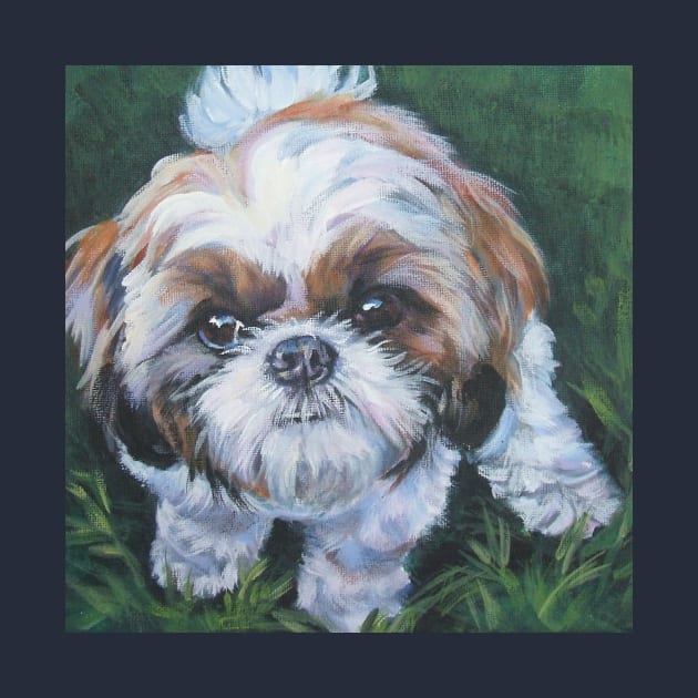 Shih Tzu Fine Art Painting by LASHEPARD