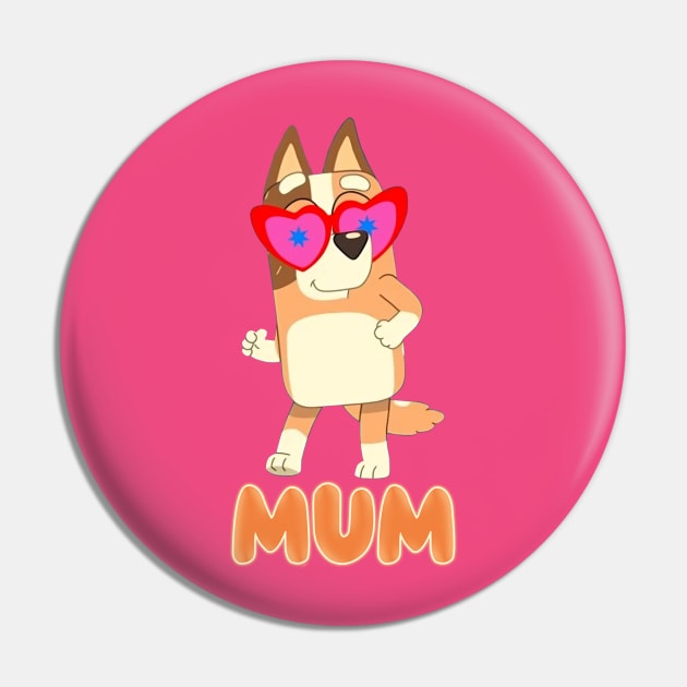 Best mum Pin by Quikerart