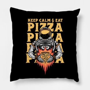 Keep calm and eat pizza Pillow