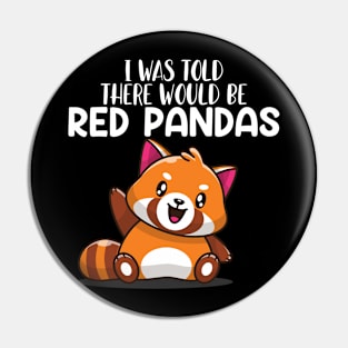 red panda lover Pin