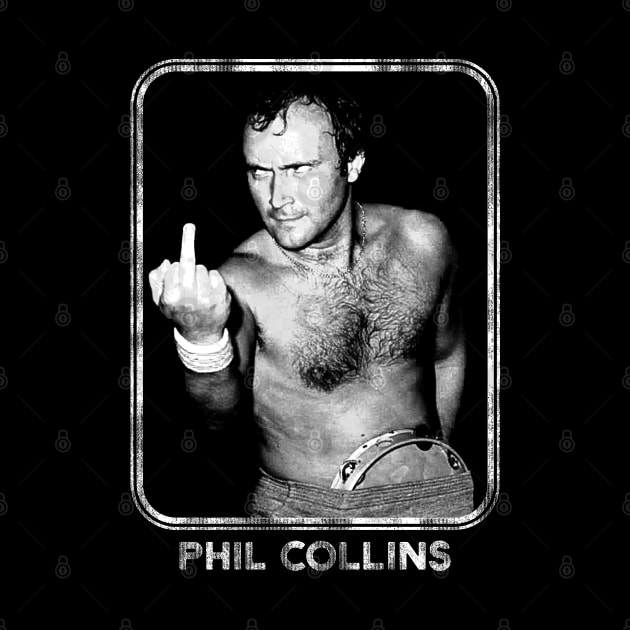 Phil Collins -- Aesthetic Fan Art Retro Style by Classic Cassette