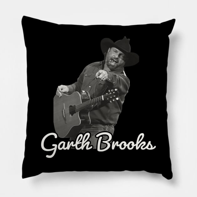 Garth Brooks / 1962 Pillow by Nakscil