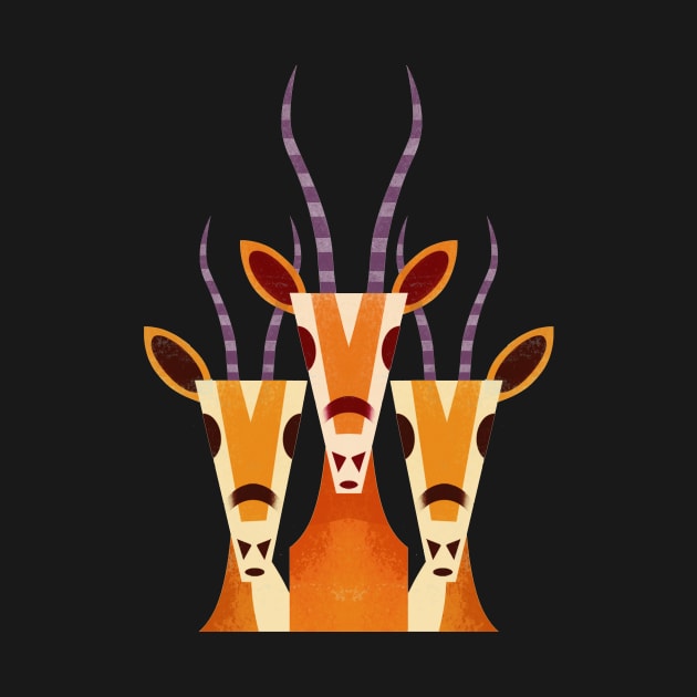 Gazelle by WickIllustration