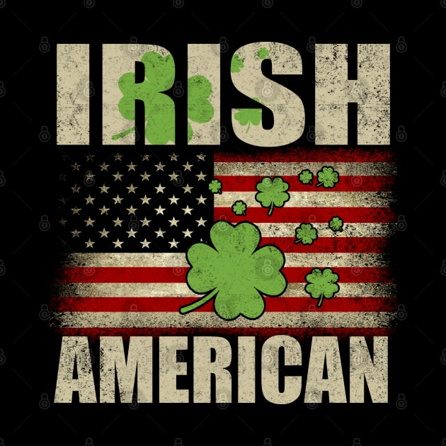 St. Patrick's Day IRISH AMERICAN FLAG by Otis Patrick
