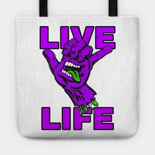 Live Life Joker Tote