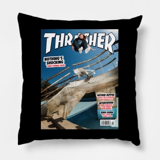 thrasher october 2019 Pillow