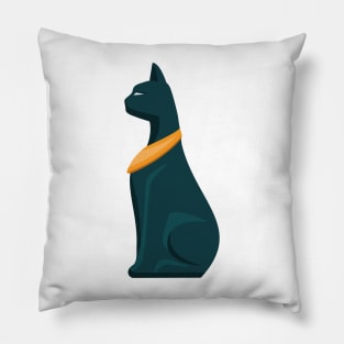 Egyptian goddess cat Pillow