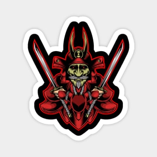 RED SAMURAI Magnet