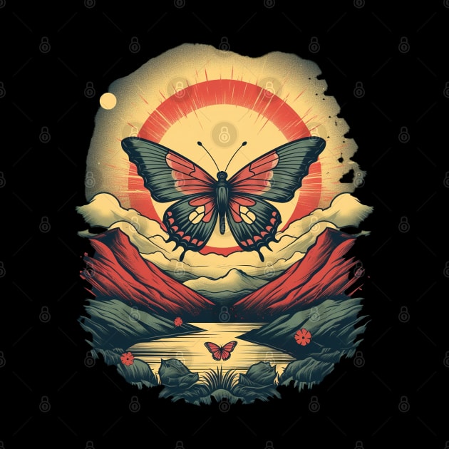 Butterfly and Sun by Kawaii Cuties