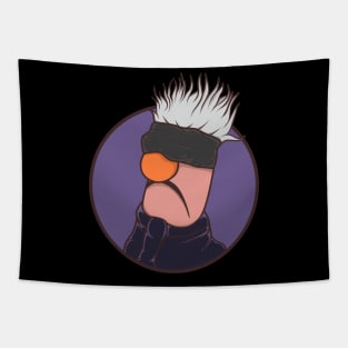 Muppet Beaker x Gojo Satoru X2 Tapestry