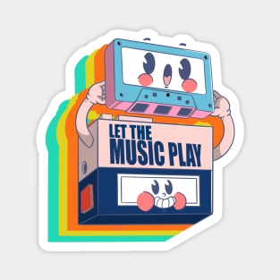 Let The Music play Magnet