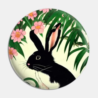 Tropical Wonderful Mini Rex Bunny Rabbit Loves Vintage Nature Chinese New Year Animal Pin