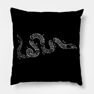 Join or Die Snake Pillow