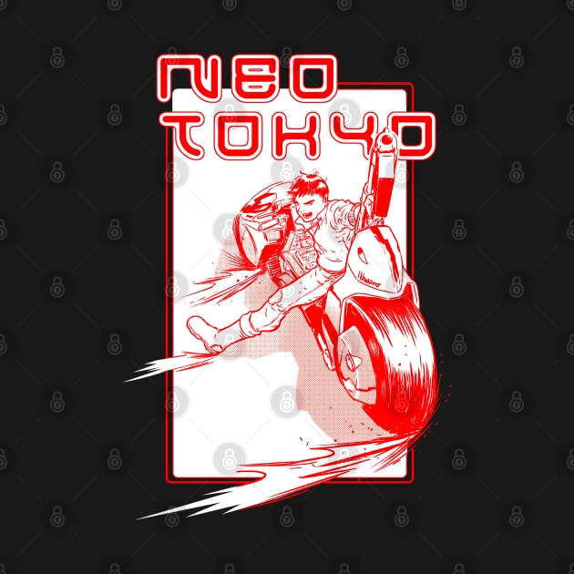 Neo Tokyo - duo tone by peyi_piye