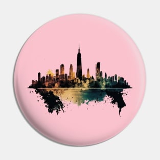 Chicago Skyline Pin