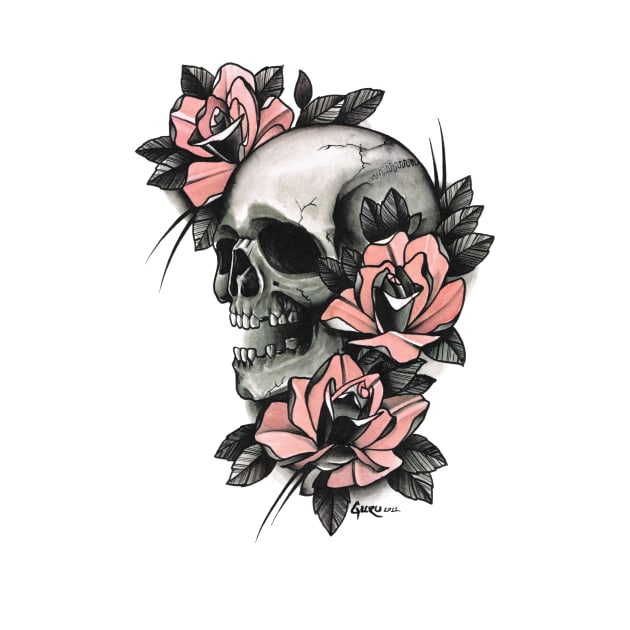 Skull and Roses by Guru