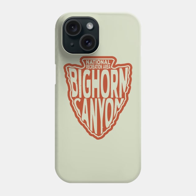 Bighorn Canyon National Recreation Area name arrowhead Phone Case by nylebuss