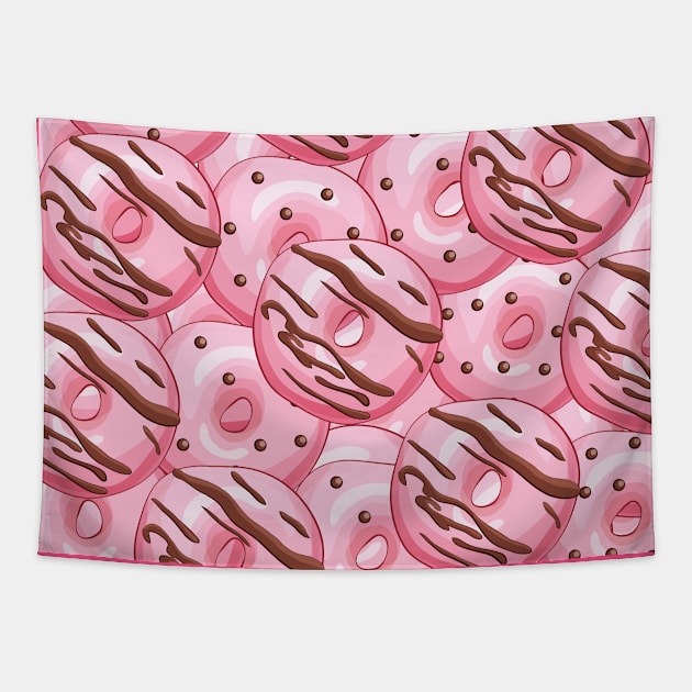 You can't buy happiness but donuts!! Tapestry by Plushism