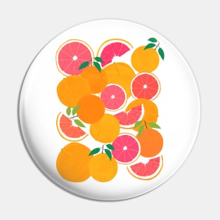 Grapefruit Harvest Pin