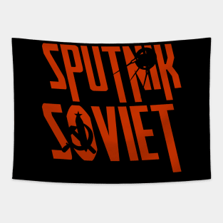 Sputnik Soviet Soviet Union Birthday Gift Shirt. Tapestry