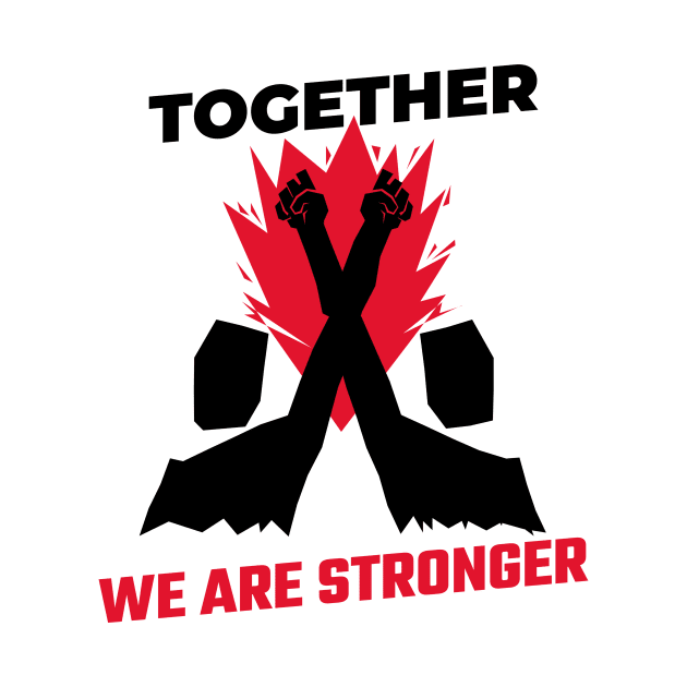 Together We Are Stronger / Black Lives Matter by Redboy