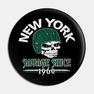 New York Pro Football - Vintage Grunge Pin