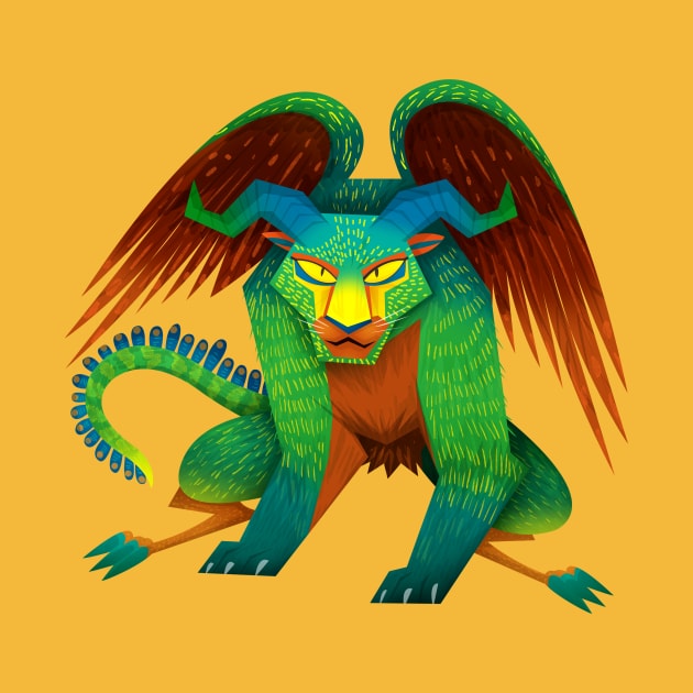 Pepita Alebrije by Firebluegraphics