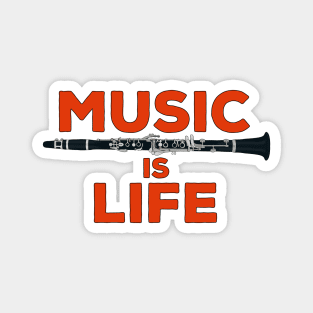 Music is Life Magnet