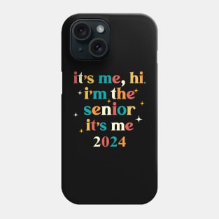 Class of 2024 Senior Gifts Funny Seniors 2024 Phone Case