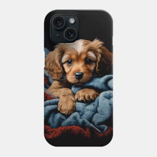 Cute spaniel puppy Phone Case