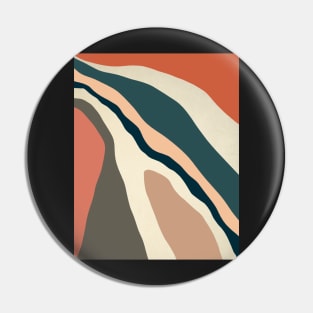 Swell - Modern Abstract Print Pin